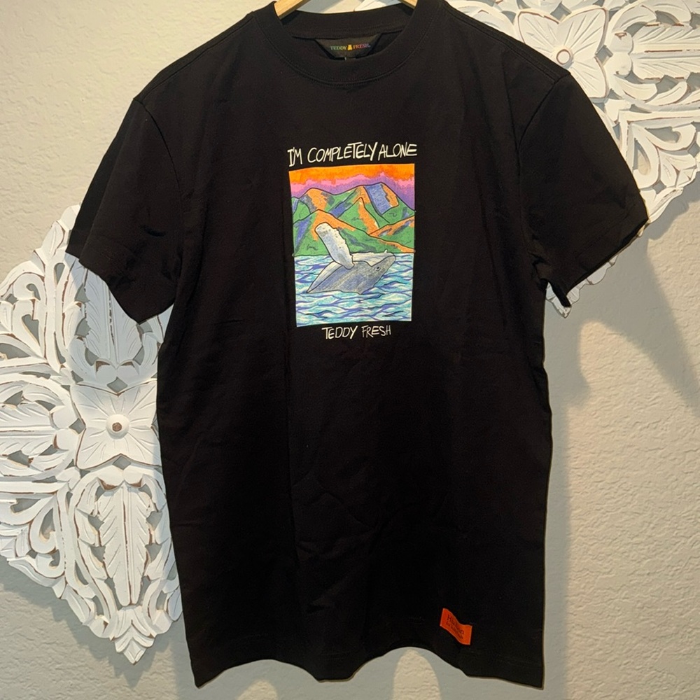 Completely Alone Teddy Fresh Unisex shirt